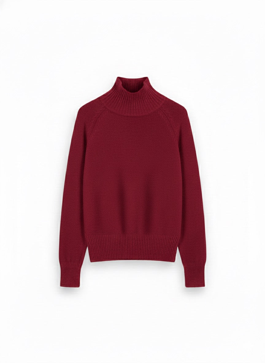 Maglione Collo Alto Fit Relaxed