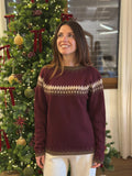 Maglia "Christmas Wish" lana e cashmere