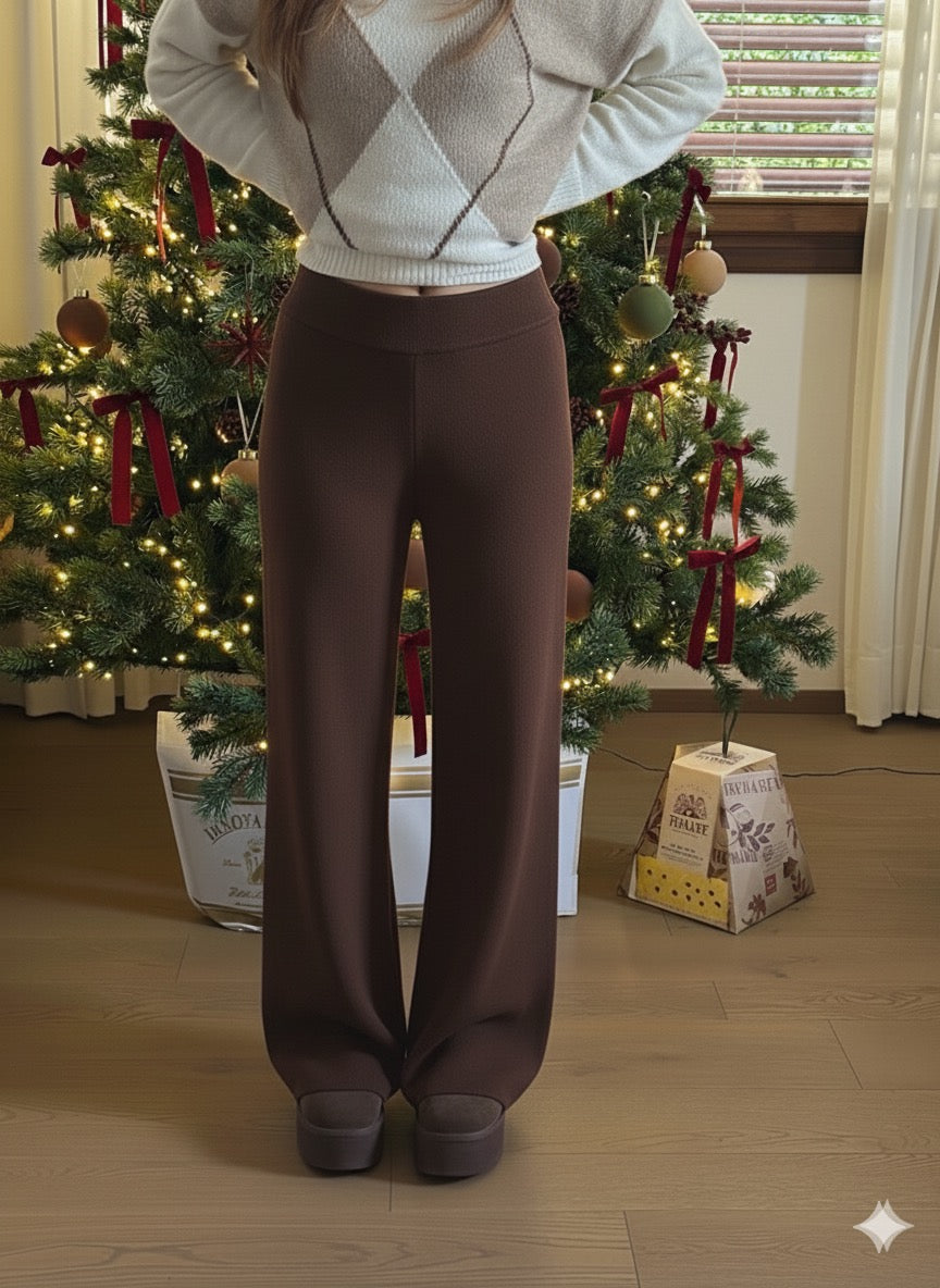 Pantalone di maglia in viscosa