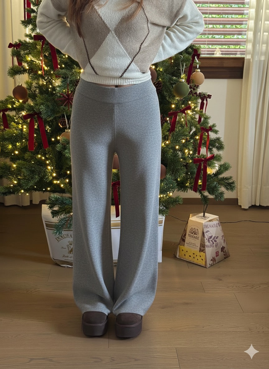 Pantalone di maglia in viscosa