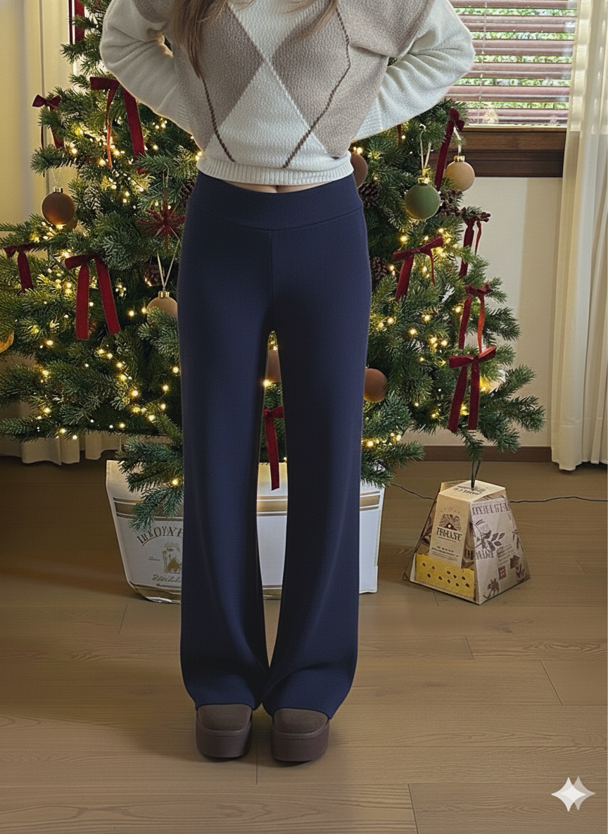 Pantalone di maglia in viscosa