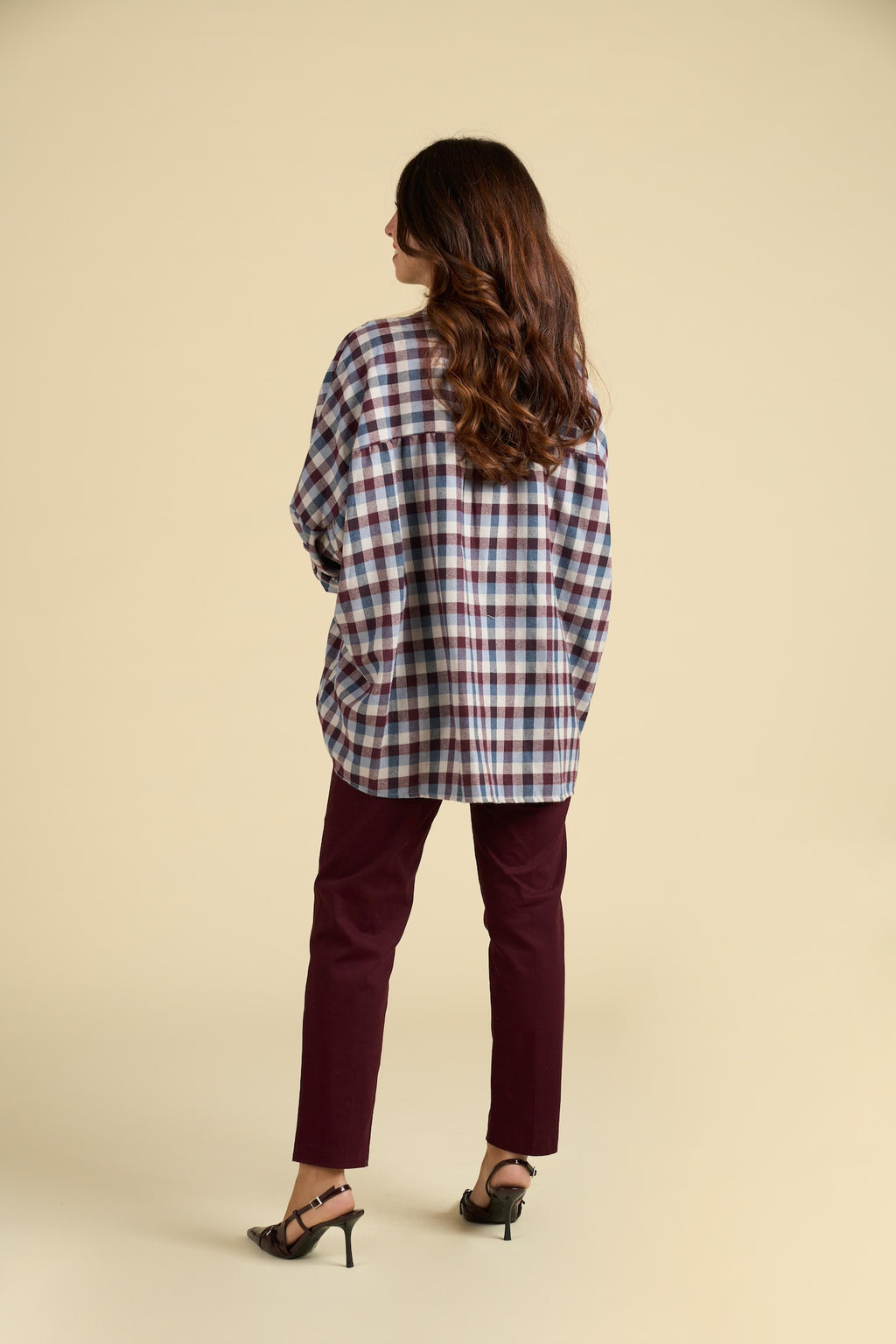 Camicia Over in Fantasia Tartan - Modello Comfort Relaxed