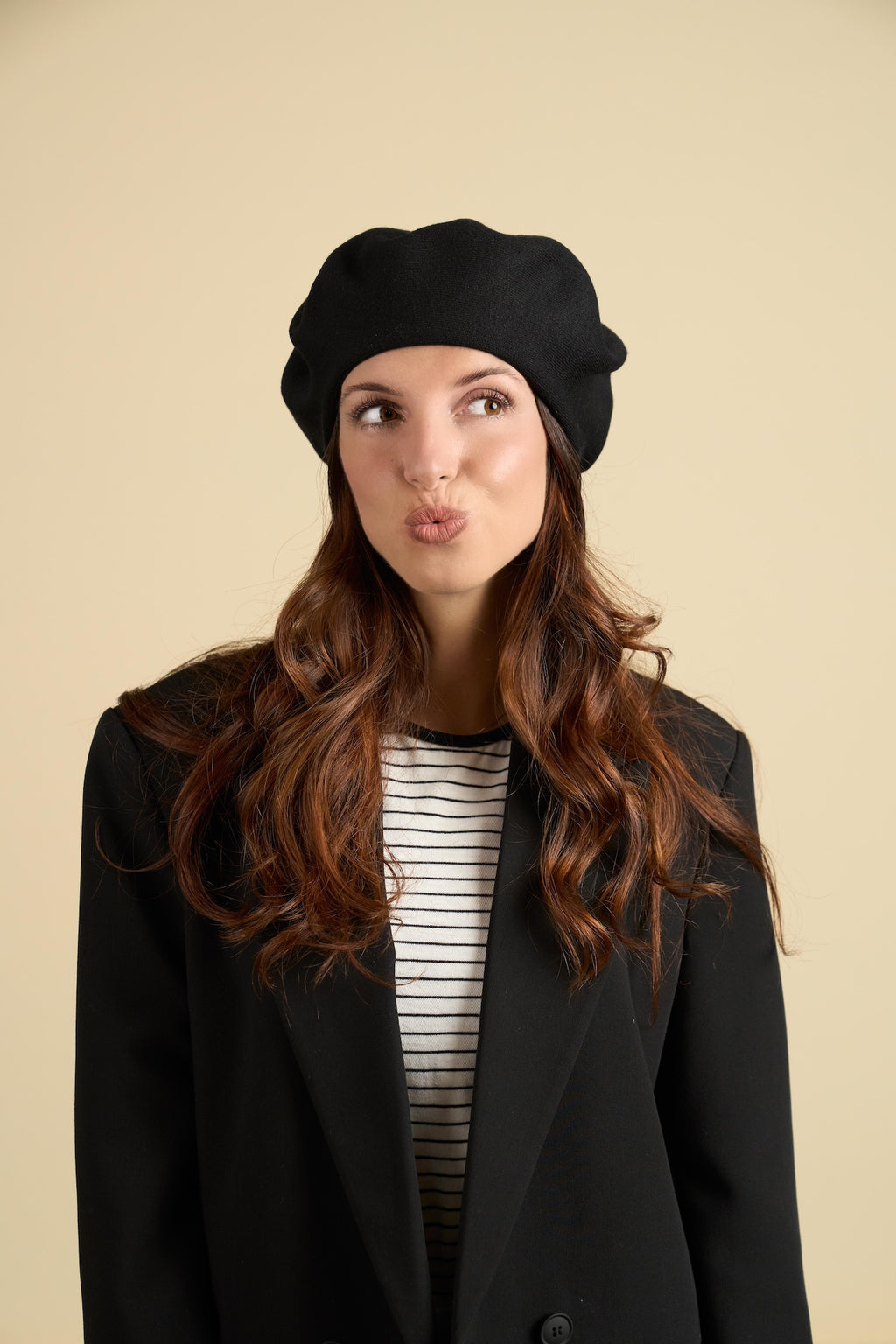 Basco classico in misto lana - Tocco chic parigino