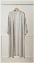 Cardigan lungo seta