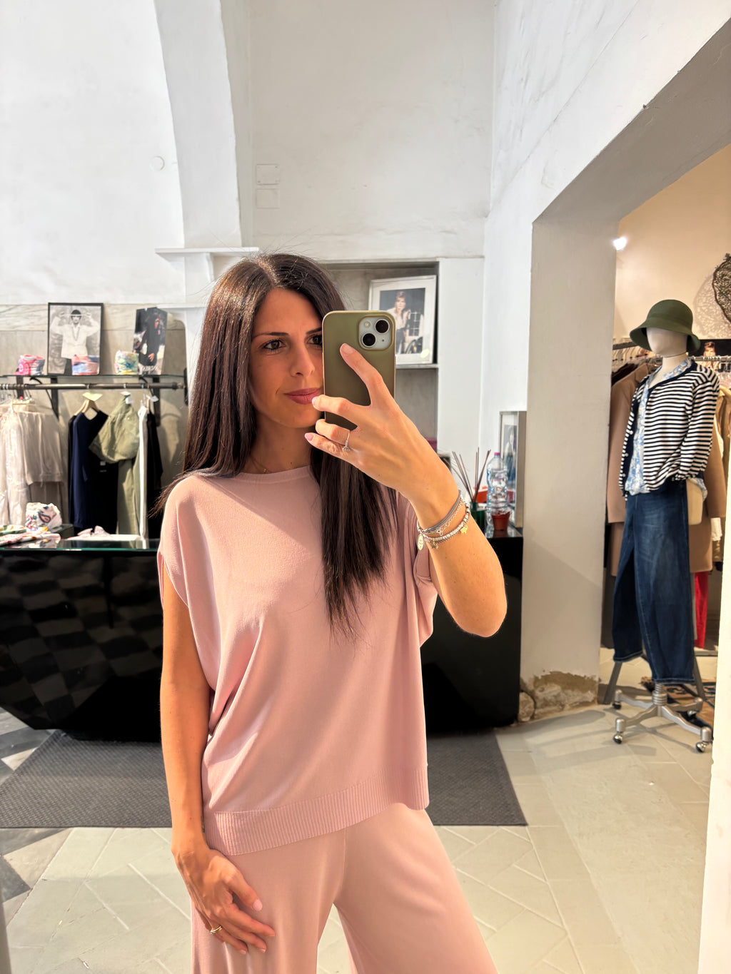 Maglia knit in viscosa