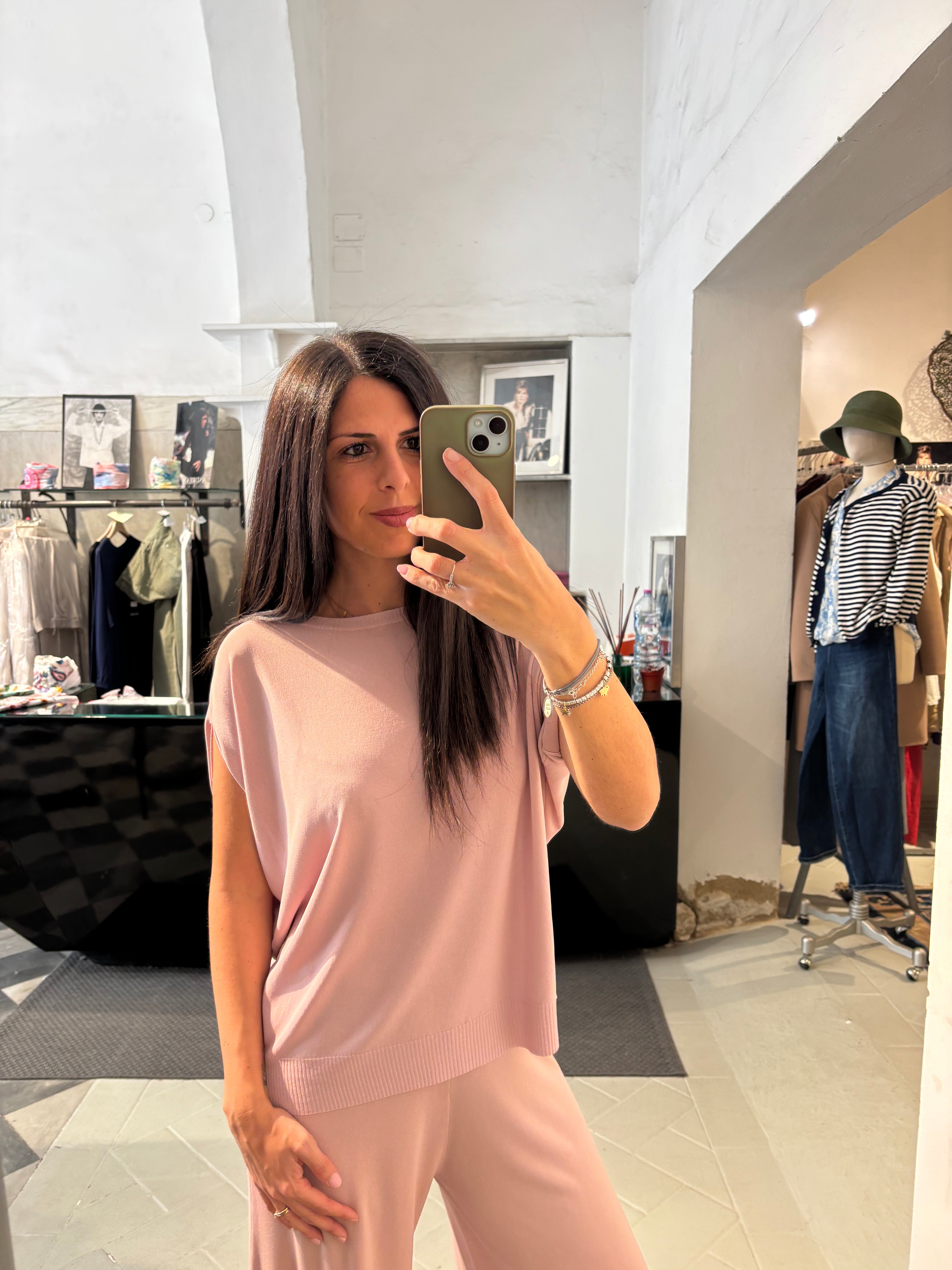 Maglia knit in viscosa