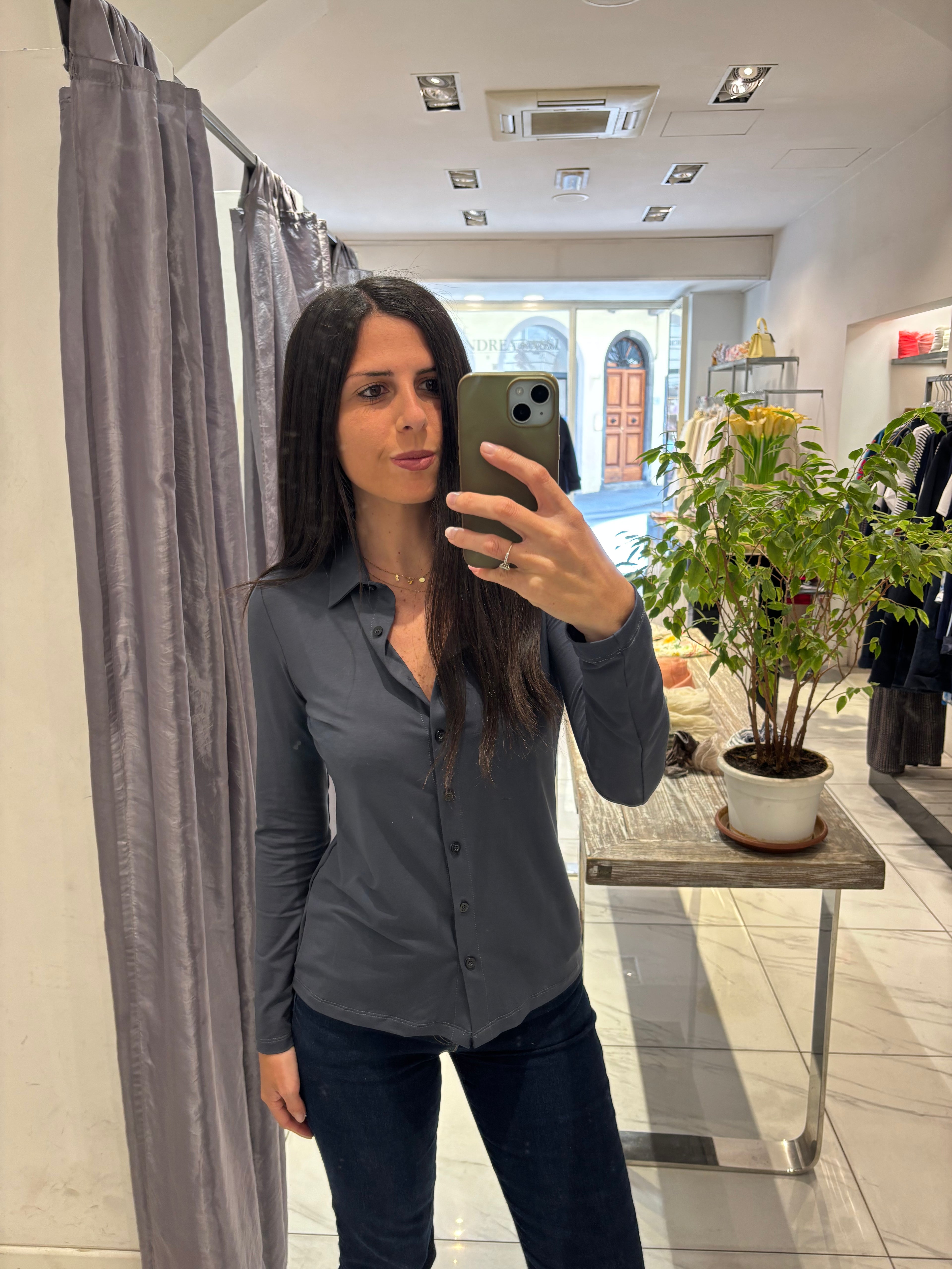 Camicia in maglina