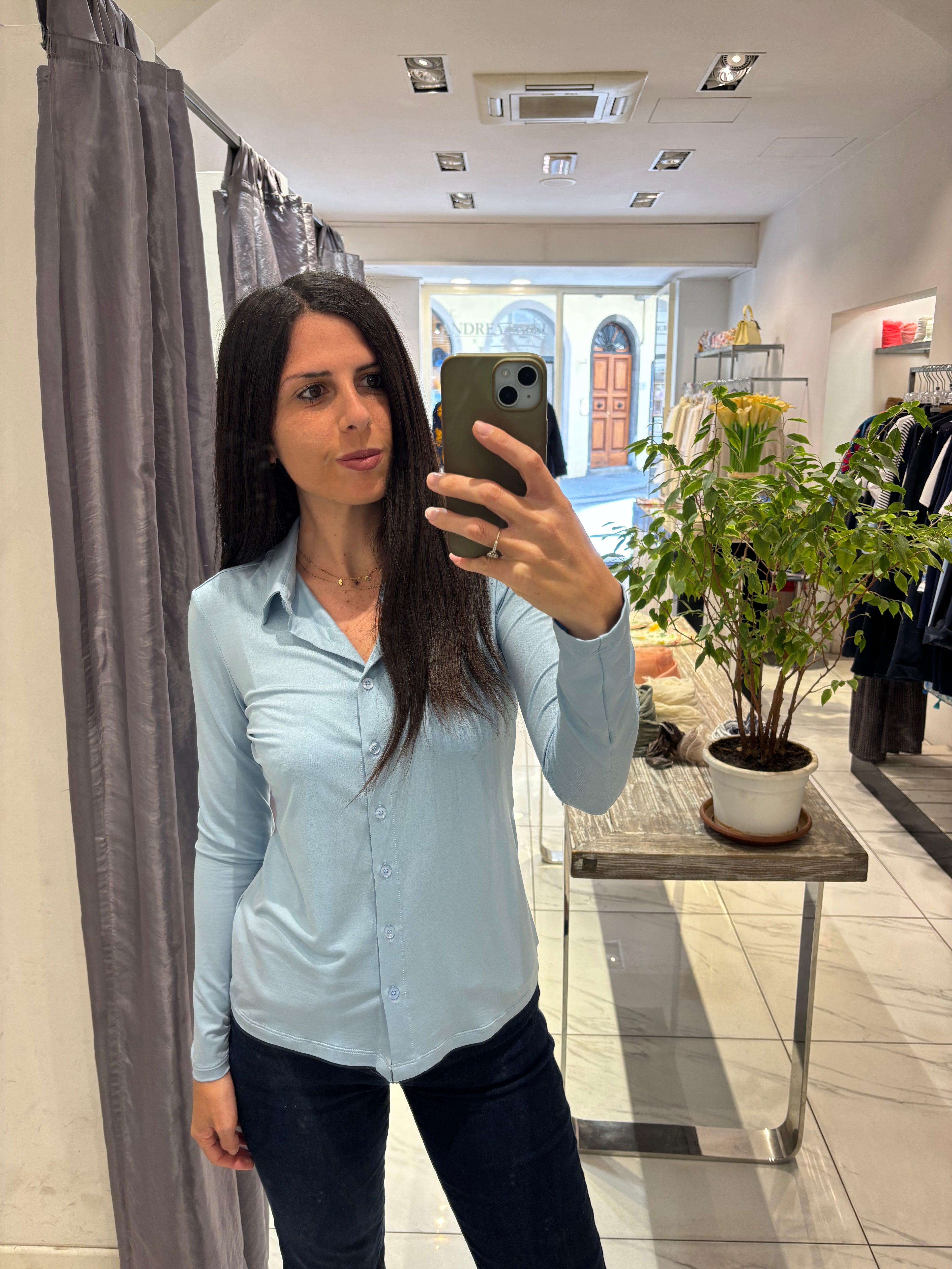 Camicia in maglina