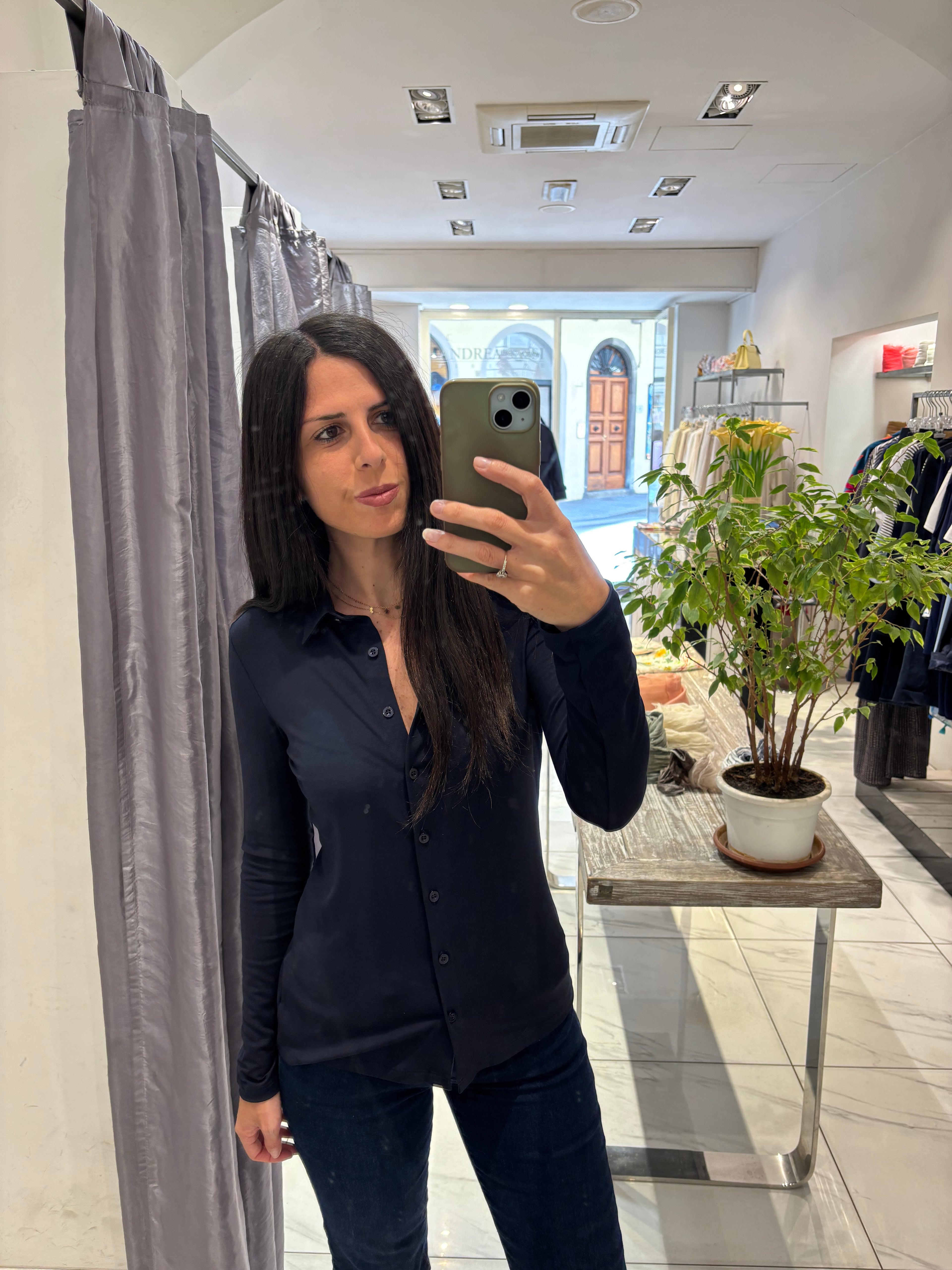 Camicia in maglina
