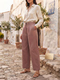Pantalone baggy tensione in