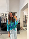 Camicia a righe in cotone