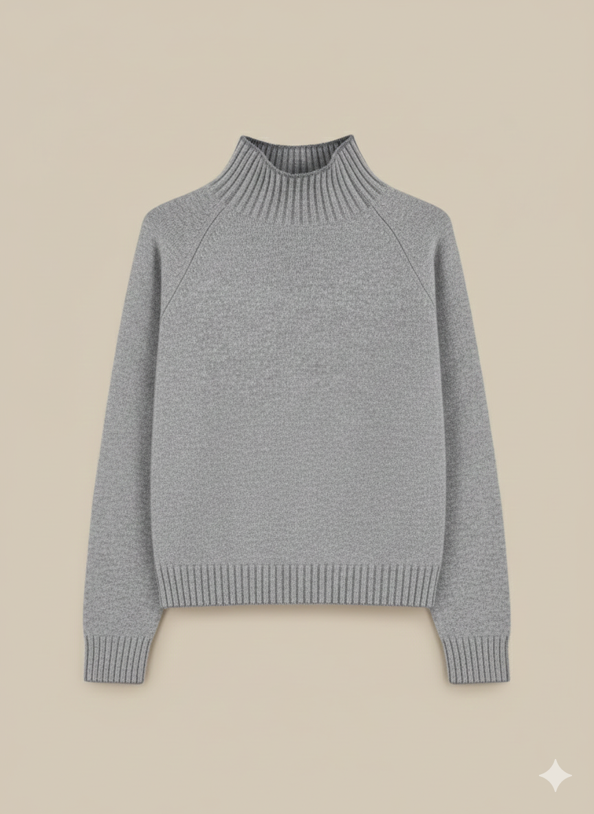 Maglione dolcevita 100% lana