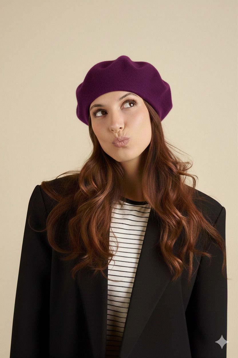 Basco classico in misto lana - Tocco chic parigino