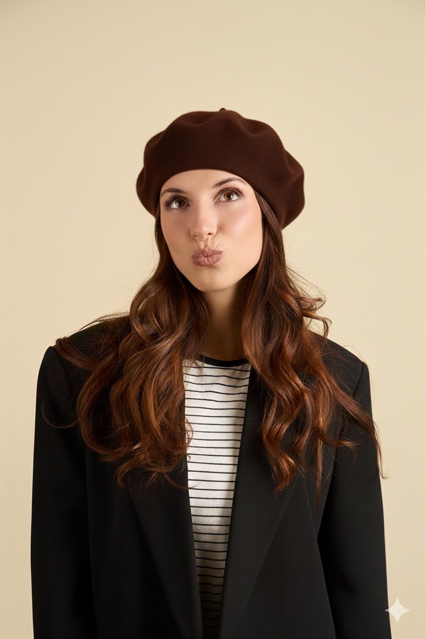 Basco classico in misto lana - Tocco chic parigino