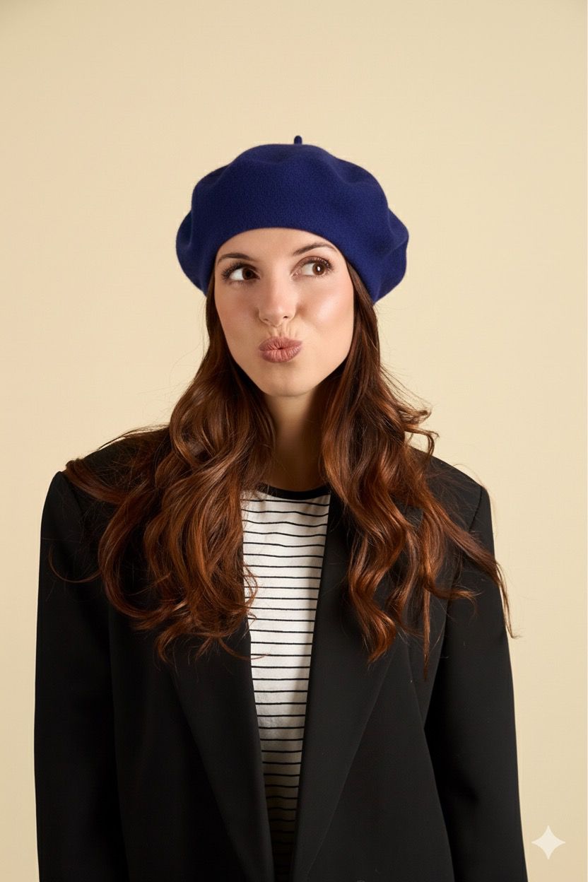 Basco classico in misto lana - Tocco chic parigino